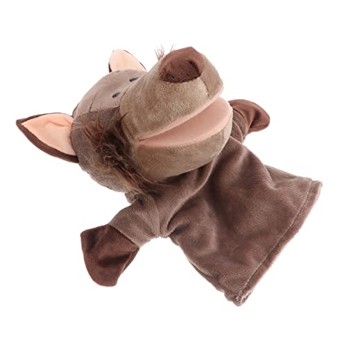 LRXIYODE Handpuppen Wolf aus Plüsch Niedliches Stofftier für Fantasievolles Geschichtenerzählen Geeignet für Freunden LRXIYODE Handpuppen Wolf aus Plüsch Niedliches Stofftier für Fantasievolles Geschichtenerzählen Geeignet für Freunden von LRXIYODE