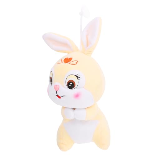 LRXIYODE Hasenpuppe ausgestopft Mädchen Chinese New Year chinesisch neujahr Kid Toys Jahr der Hasenpuppe Kaninchenpuppe im chinesischen Stil Baumwoll- und Plüschmaterialien von LRXIYODE