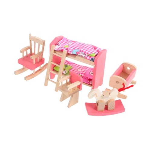 LRXIYODE Hoch Und Niedrigbett Aus Holz Babyspielzeug Sofas Spielhaus Puppenhausmöbel Puppenhausbadezimmer Puppenhausdisplay Puppenhausschlafzimmer Puppenhausspielzeug Miniatur LRXIYODE Hoch Und Niedrigbett Aus Holz Babyspielzeug Sofas Spielhaus Puppenhausmöbel Puppenhausbadezimmer Puppenhausdisplay Puppenhausschlafzimmer Puppenhausspielzeug Miniatur von LRXIYODE