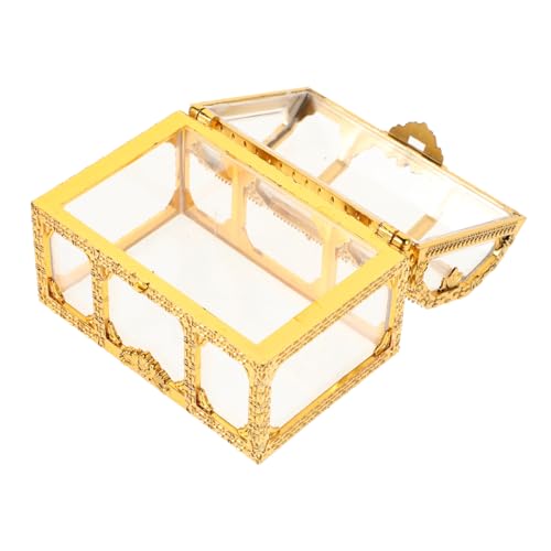 LRXIYODE Hochzeits-süßigkeitsboxen, Vintage-schatzkiste, Süßigkeiten-aufbewahrungshalter, Transparente Schatztruhe, Süßigkeiten-box Für Hochzeit, Party, Geschenkboxen LRXIYODE Hochzeits-süßigkeitsboxen, Vintage-schatzkiste, Süßigkeiten-aufbewahrungshalter, Transparente Schatztruhe, Süßigkeiten-box Für Hochzeit, Party, Geschenkboxen von LRXIYODE