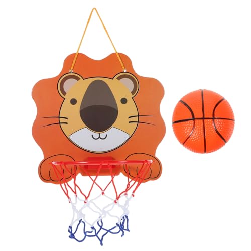 LRXIYODE Höhenverstellbares Indoor Basketball Set mit Mini Ball und Pumpe Tragbarer Basketballkorb für Kinderzimmer Büro und Zuhause Installieren Sportliches von LRXIYODE