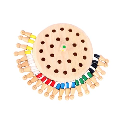 LRXIYODE Holz Memory Schachspiel Lernspielzeug für Ab Jahre Pädagogisches Denkspiel Robustes Holzmaterial Fördert Unabhängiges und Gedächtnisentwicklung Kreatives Schachspielzeug LRXIYODE Holz Memory Schachspiel Lernspielzeug für Ab Jahre Pädagogisches Denkspiel Robustes Holzmaterial Fördert Unabhängiges und Gedächtnisentwicklung Kreatives Schachspielzeug von LRXIYODE