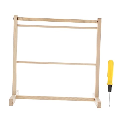 LRXIYODE Holz Puppenkleiderbügel Doppellagig Mini Kleiderständer für Babypuppen und Puppenkleidung Platzsparender Puppenkleiderhalter für Puppenzimmer und Dollhouse Zubehör LRXIYODE Holz Puppenkleiderbügel Doppellagig Mini Kleiderständer für Babypuppen und Puppenkleidung Platzsparender Puppenkleiderhalter für Puppenzimmer und Dollhouse Zubehör von LRXIYODE