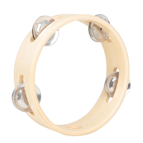 LRXIYODE Holz Tamburin Hand Shake Glocke Percussion Instrument Musikspielzeug für Schule Party Montessori Lernspielzeug LRXIYODE Holz Tamburin Hand Shake Glocke Percussion Instrument Musikspielzeug für Schule Party Montessori Lernspielzeug von LRXIYODE