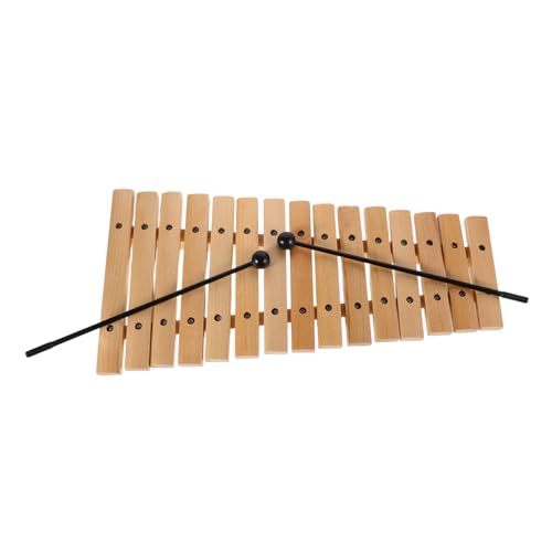 LRXIYODE Holz Xylophon mit Schlägeln für Kleinkinder Montessori Sensorischen Entwicklung und Musikalischen Langlebig und Ansprechend Gestaltet für Junge Musiker von LRXIYODE