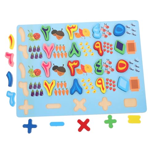 LRXIYODE Holzpuzzle Arabische Zahlen Lernspielzeug Mittlere Blau Pädagogisches Steckspiel Frühkindliche Bildung Motorik LRXIYODE Holzpuzzle Arabische Zahlen Lernspielzeug Mittlere Blau Pädagogisches Steckspiel Frühkindliche Bildung Motorik von LRXIYODE