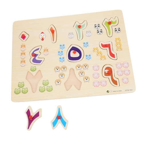 LRXIYODE Holzpuzzle für Arabische Zahlen Lernspielzeug aus Robustem Holz Ab Jahren Kognitives Montessori Puzzle für Vorschule von Hand Auge Koordination und Logischem Denken LRXIYODE Holzpuzzle für Arabische Zahlen Lernspielzeug aus Robustem Holz Ab Jahren Kognitives Montessori Puzzle für Vorschule von Hand Auge Koordination und Logischem Denken von LRXIYODE