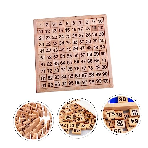 LRXIYODE Holzpuzzle für Early Education für Kleinkinder Sicheres und Unterhaltsames Lernspielzeug zur Zahlenentwicklung LRXIYODE Holzpuzzle für Early Education für Kleinkinder Sicheres und Unterhaltsames Lernspielzeug zur Zahlenentwicklung von LRXIYODE