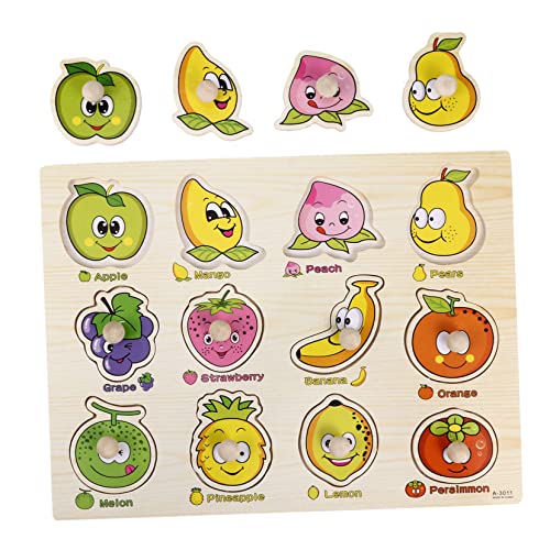 LRXIYODE Holzpuzzle für Kreatives Jigsaw Puzzle mit Bunten Früchten Fördert Motorik Wahrnehmung und Denkfähigkeit Geeignet für Kleinkinder und Vorschulkinder LRXIYODE Holzpuzzle für Kreatives Jigsaw Puzzle mit Bunten Früchten Fördert Motorik Wahrnehmung und Denkfähigkeit Geeignet für Kleinkinder und Vorschulkinder von LRXIYODE
