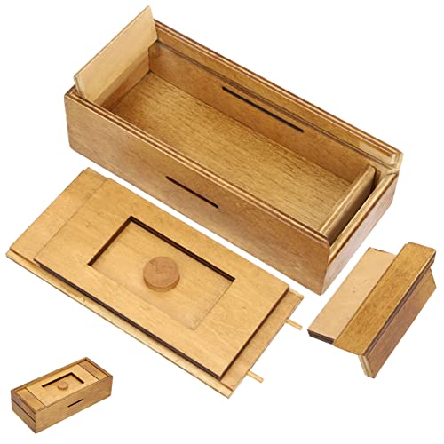 LRXIYODE Holzpuzzle mit Geheimfächern Kreatives für Jugendliche Sicher und Langlebig für Rätsel und Herausforderungen an Besonderen LRXIYODE Holzpuzzle mit Geheimfächern Kreatives für Jugendliche Sicher und Langlebig für Rätsel und Herausforderungen an Besonderen von LRXIYODE