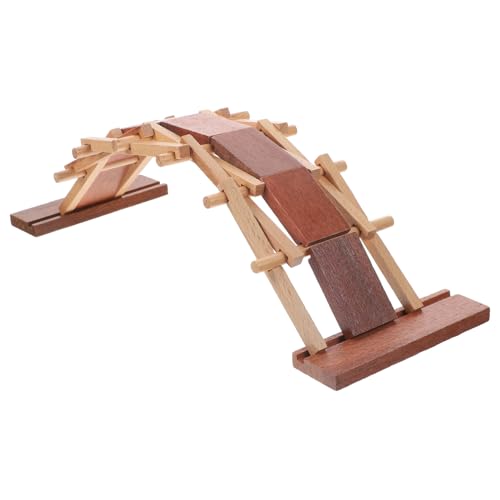 LRXIYODE Holzspielzeug DIY Bausatz Holzbrücke Mortise Tenon Modell Bogenbrücke Lernspielzeug Handgefertigtes Dekoratives Arch Bridge für Wissenschaftsexperimente LRXIYODE Holzspielzeug DIY Bausatz Holzbrücke Mortise Tenon Modell Bogenbrücke Lernspielzeug Handgefertigtes Dekoratives Arch Bridge für Wissenschaftsexperimente von LRXIYODE