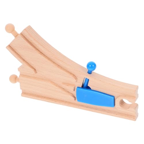 LRXIYODE Holzspielzeug Strecke Blaues Weichenstück Fördert Kreativität und Feinmotorik Kompatibel mit Holzeisenbahnsets für Jahren für Kleine LRXIYODE Holzspielzeug Strecke Blaues Weichenstück Fördert Kreativität und Feinmotorik Kompatibel mit Holzeisenbahnsets für Jahren für Kleine von LRXIYODE