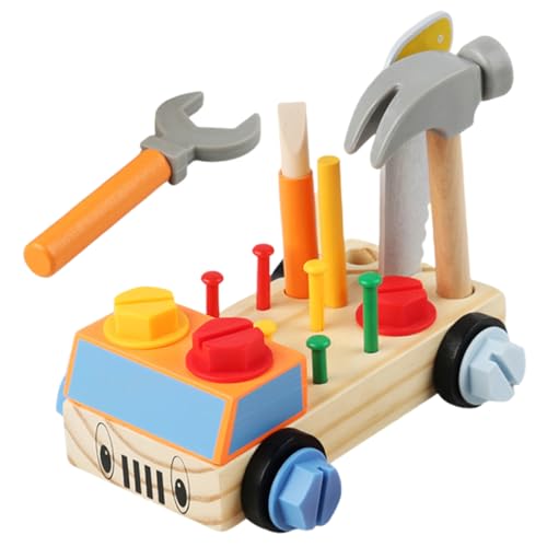 LRXIYODE Holzspielzeug für Schraubendreherbrett mit Abnehmbaren Pädagogisches für Feinmotorik für Vorschulkinder und Kreatives Lernen LRXIYODE Holzspielzeug für Schraubendreherbrett mit Abnehmbaren Pädagogisches für Feinmotorik für Vorschulkinder und Kreatives Lernen von LRXIYODE