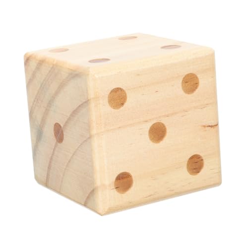 LRXIYODE Holzwürfel für Kreative Partys Mehrzweckwürfel aus Stabilem Holz für Ktv Bars und Zuhause Seitiges Design Leicht und Tragbar Perfektes für Gesellige Runden von LRXIYODE