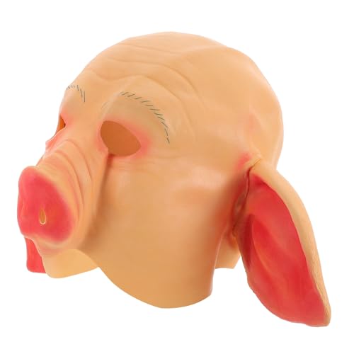 LRXIYODE Horror Schweinemaske für Halloween Vollgesichtsmaske für Bühne Karneval und Cosplay für Schaurige Auftritte und Vielseitige Kostüme Ergonomisch und Pflegeleicht LRXIYODE Horror Schweinemaske für Halloween Vollgesichtsmaske für Bühne Karneval und Cosplay für Schaurige Auftritte und Vielseitige Kostüme Ergonomisch und Pflegeleicht von LRXIYODE