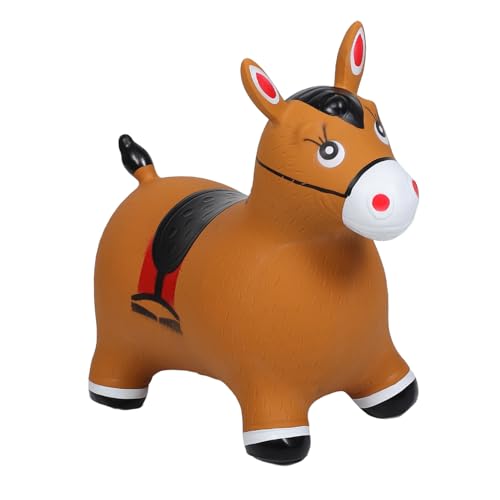 LRXIYODE Hüpfpferd Reitspielzeug Kleinkind Reitpferd Hüpftier Kleinkind Schaukelpferd Hüpftiere Schaukelpferd Reitpferd Reitpferd PVC Hellbraun LRXIYODE Hüpfpferd Reitspielzeug Kleinkind Reitpferd Hüpftier Kleinkind Schaukelpferd Hüpftiere Schaukelpferd Reitpferd Reitpferd PVC Hellbraun von LRXIYODE