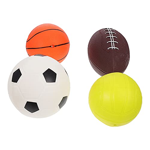 LRXIYODE Inflatable Spielzeugball Set für Teiliges Set Fußball Basketball Volleyball Rugby Vielseitige Leichte und Kreative Spielzeuge für Drinnen und Draußen Fördert die Zufällige Farbe LRXIYODE Inflatable Spielzeugball Set für Teiliges Set Fußball Basketball Volleyball Rugby Vielseitige Leichte und Kreative Spielzeuge für Drinnen und Draußen Fördert die Zufällige Farbe von LRXIYODE