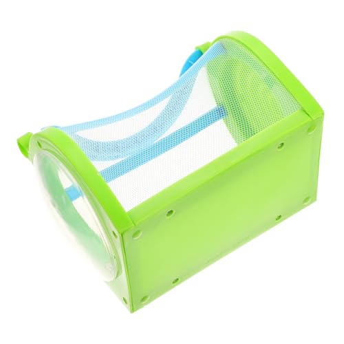LRXIYODE Insekten Beobachtungsbox aus Plastik Atmungsaktiver Käfig für Leicht und Tragbar für Naturerkundung und Wissenschaftliche Experimente Grünes Design von LRXIYODE