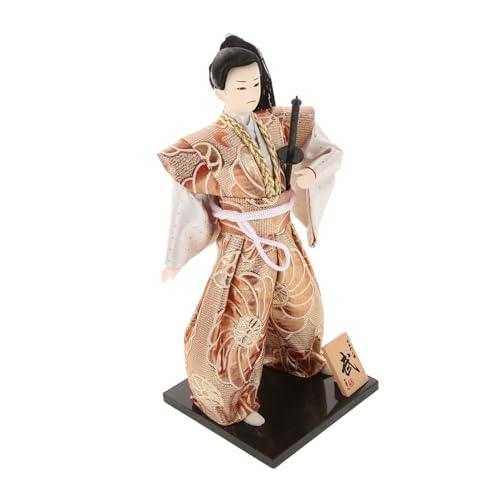 LRXIYODE Japanische Samurai Figur Desktop Dekoration Kunsthandwerk Japanischer Haushalt Deko für Wohnzimmer Büro Geschenke Fans von LRXIYODE