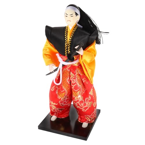 LRXIYODE Japanische Samurai Puppenfigur Traditionelle Kunstfigur für Heim und Ladendekoration für Schlafzimmer Büro Wohnzimmer und Cafés Farbige Japanische Ästhetik LRXIYODE Japanische Samurai Puppenfigur Traditionelle Kunstfigur für Heim und Ladendekoration für Schlafzimmer Büro Wohnzimmer und Cafés Farbige Japanische Ästhetik von LRXIYODE
