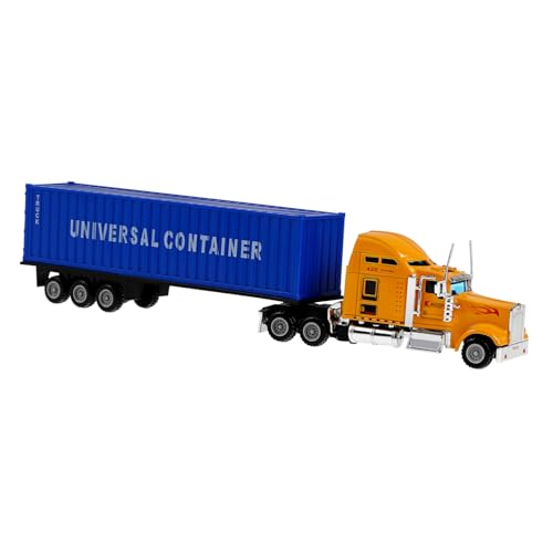 LRXIYODE Jungen LKW Modell Simulierter Transportwagen mit Anhänger Detailgetreue Autofigur für Perfektes für Sammler und Spielzeugliebhaber für Jahre Alte Jungen LRXIYODE Jungen LKW Modell Simulierter Transportwagen mit Anhänger Detailgetreue Autofigur für Perfektes für Sammler und Spielzeugliebhaber für Jahre Alte Jungen von LRXIYODE