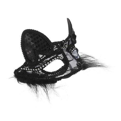 LRXIYODE Karneval Katzenmaske Schwarz Venezianisch Cosplay Masquerade Festival Party Kostüm Zubehör für Damen und Mädchen LRXIYODE Karneval Katzenmaske Schwarz Venezianisch Cosplay Masquerade Festival Party Kostüm Zubehör für Damen und Mädchen von LRXIYODE