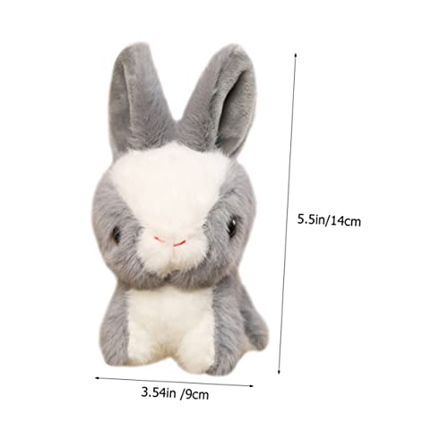 LRXIYODE Kawaii Plüsch Hase Schlüsselanhänger Kleines Weiches Kuscheltier mit Lanyard Niedliche Hasen Deko für Taschen Rucksäcke Geschenkidee Tragbar und Langlebig LRXIYODE Kawaii Plüsch Hase Schlüsselanhänger Kleines Weiches Kuscheltier mit Lanyard Niedliche Hasen Deko für Taschen Rucksäcke Geschenkidee Tragbar und Langlebig von LRXIYODE
