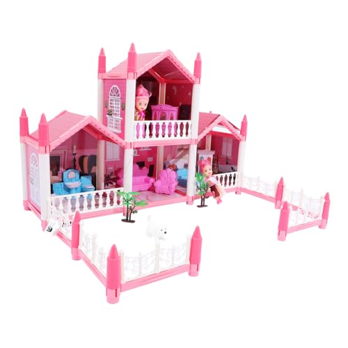 LRXIYODE Kinderburg interaktives Interactive Toys Schloss dollhaus Prinzessinen Schloss pink Schlossmodell für vortäuschen Bauen EIN Bauen Abs Rosa LRXIYODE Kinderburg interaktives Interactive Toys Schloss dollhaus Prinzessinen Schloss pink Schlossmodell für vortäuschen Bauen EIN Bauen Abs Rosa von LRXIYODE