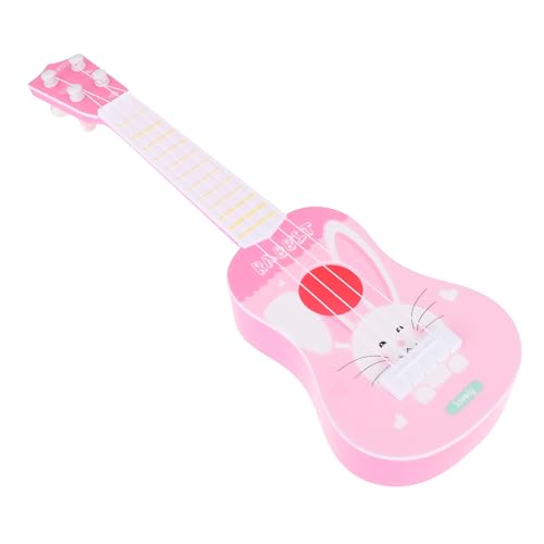 LRXIYODE Kindergitarre Mini Ukulele für Realistische Nachbildung Leicht zu Musikinstrument zur Früherziehung Farbenfrohes Modell für Jungen und Mädchen von LRXIYODE