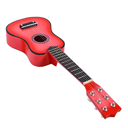 LRXIYODE Klassische Holzgitarre für Musikspielzeug für Anfänger Entwicklungsförderndes Musikinstrument für Mädchen Komfortables Spielgefühl für Kleinkinder LRXIYODE Klassische Holzgitarre für Musikspielzeug für Anfänger Entwicklungsförderndes Musikinstrument für Mädchen Komfortables Spielgefühl für Kleinkinder von LRXIYODE