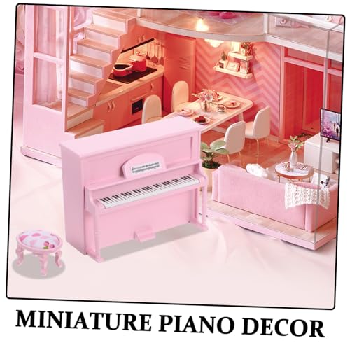 LRXIYODE Klavier Möbelset Realistisch Gestaltetes Musikinstrument Kompakt und Langlebig für Wohnzimmer und Kinderzimmer Dekoration von LRXIYODE
