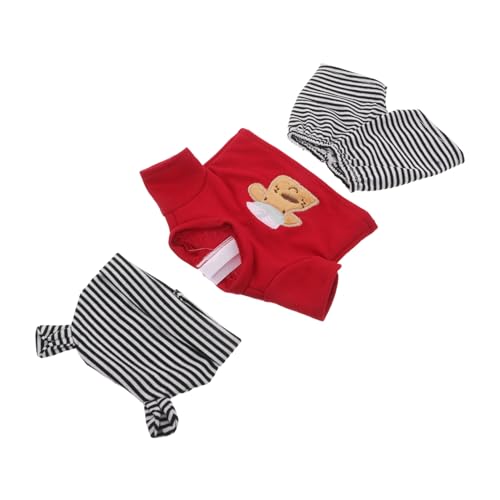 LRXIYODE Kleidung Puppenkleidung Muster Junge Reborn Fotoshootings Mädchen Outfits Partys Mädchen Puppe Für Mit Streifen Niedliches Hunde Outfit Feiertage Neugeborene Rollenspiele Zoll LRXIYODE Kleidung Puppenkleidung Muster Junge Reborn Fotoshootings Mädchen Outfits Partys Mädchen Puppe Für Mit Streifen Niedliches Hunde Outfit Feiertage Neugeborene Rollenspiele Zoll von LRXIYODE