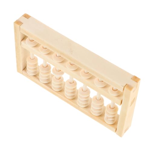 LRXIYODE Kleiner Abakus Aus Holz Für Kinder, Mathe-Lernen Für Den Ersten Geburtstag, Fotokabine, Montessori-Bildung, Traditionelles Chinesisch, Feng Shui, Mini-arithmetik-zählwerkzeug LRXIYODE Kleiner Abakus Aus Holz Für Kinder, Mathe-Lernen Für Den Ersten Geburtstag, Fotokabine, Montessori-Bildung, Traditionelles Chinesisch, Feng Shui, Mini-arithmetik-zählwerkzeug von LRXIYODE