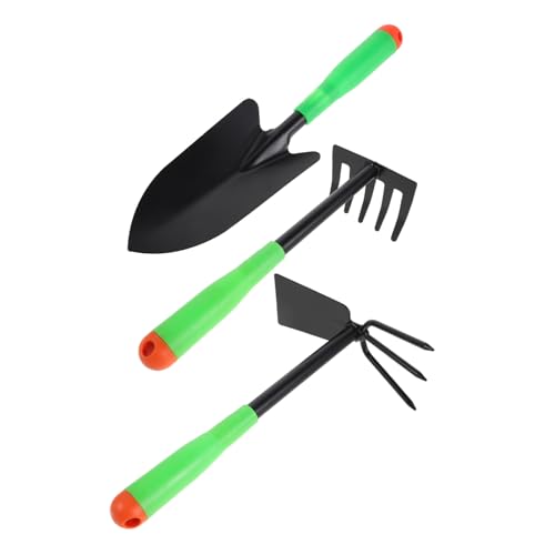 LRXIYODE Kleines Gartengeräte Metall Gartenschaufel und Rechen Handliche Gartenwerkzeuge für Blumenpflanzung und Umpflanzung Leicht Tragbares Gartenset für Zuhause und Outdoor LRXIYODE Kleines Gartengeräte Metall Gartenschaufel und Rechen Handliche Gartenwerkzeuge für Blumenpflanzung und Umpflanzung Leicht Tragbares Gartenset für Zuhause und Outdoor von LRXIYODE