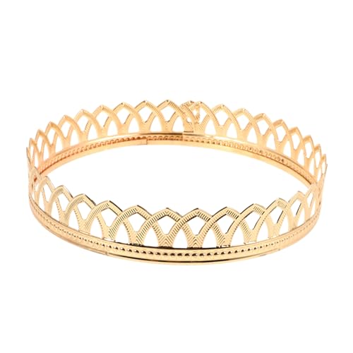 LRXIYODE Königskrone für Herren Vintage Krone für Partys und Bühnenaufführungen Elegantes und Kopfschmuck Accessoire für Kostüme und Besondere Anlässe von LRXIYODE