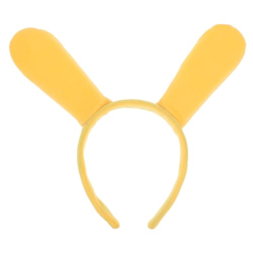 LRXIYODE Kostüm Haarreif mit Hasenohren Lustiges Tierohren Haarband für Karneval Halloween und Partys Komfortables und Langlebiges Accessoire für Erwachsene von LRXIYODE