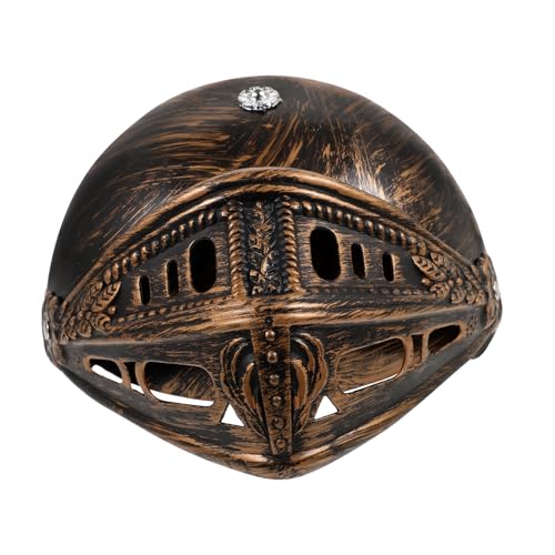 LRXIYODE Kostümhelm für Mittelalterlicher Soldatenhelm Leicht und Atmungsaktiv für Halloween Karneval und Cosplay Events Einzigartiges Design Einfach zu Tragen Reinigen LRXIYODE Kostümhelm für Mittelalterlicher Soldatenhelm Leicht und Atmungsaktiv für Halloween Karneval und Cosplay Events Einzigartiges Design Einfach zu Tragen Reinigen von LRXIYODE