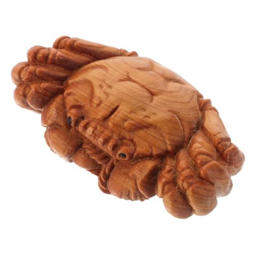 LRXIYODE Krabben Ornamente Vintage Krabbenspielzeug Krabben Krabbenkuchen Krabbenimitat Mini Krabbenfiguren Spielzeugkrabbe Geschnitzte Holzschlangenstatue LRXIYODE Krabben Ornamente Vintage Krabbenspielzeug Krabben Krabbenkuchen Krabbenimitat Mini Krabbenfiguren Spielzeugkrabbe Geschnitzte Holzschlangenstatue von LRXIYODE