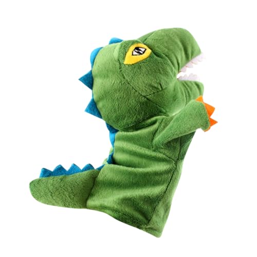 LRXIYODE Kreatives Handpuppenspielzeug aus Plüsch Lustige Dinosaurier Handpuppe für Rollenspiele Fördert Fantasie und Sprachentwicklung für Eltern von LRXIYODE