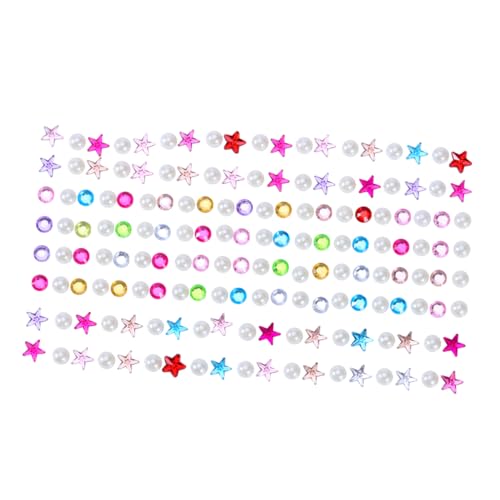 LRXIYODE Kristallaufkleber edelstein Schmucksteine aufklebebuchstaben schmuck Machen Jewel Stickers schmuckherstellung The gems stickbilder Strassaufkleber mehrfarbiger Strass-Aufkleber von LRXIYODE