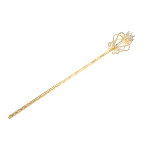 LRXIYODE Krone Zauberstab mit Strass für Mädchen Kostüm Zubehör für Prinzessinnen Hochzeiten Cosplay Glitzernde Party Deko für Geburtstagsfeiern Maskeraden von LRXIYODE