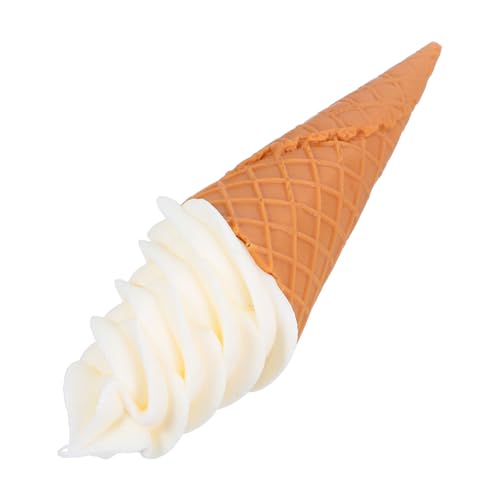 LRXIYODE Künstliches Eiscreme Realistisches Eismodell für Partydekorationen Fotografie und Ladenausstellungen Langlebig und Flexibel Weiß LRXIYODE Künstliches Eiscreme Realistisches Eismodell für Partydekorationen Fotografie und Ladenausstellungen Langlebig und Flexibel Weiß von LRXIYODE