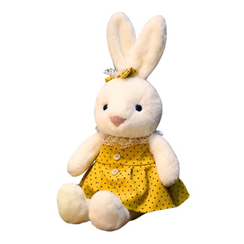 LRXIYODE Kuscheliges Kaninchen Plüschtier Weiches Hautfreundliches Bunny Stofftier für Dekoratives und Spielerisches Komfortabel und Langlebig als Schmusetier und Deko LRXIYODE Kuscheliges Kaninchen Plüschtier Weiches Hautfreundliches Bunny Stofftier für Dekoratives und Spielerisches Komfortabel und Langlebig als Schmusetier und Deko von LRXIYODE