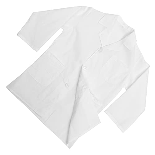 LRXIYODE Labormantel für Jungen und Weißer Arztkittel Komfortables und Hautfreundliches Material Rollenspiele und Schulprojekte für Kleine Wissenschaftler LRXIYODE Labormantel für Jungen und Weißer Arztkittel Komfortables und Hautfreundliches Material Rollenspiele und Schulprojekte für Kleine Wissenschaftler von LRXIYODE