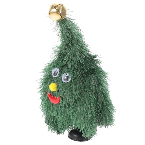 LRXIYODE Laufendes Weihnachtsbaumspielzeug Weihnachtsbaumläufer Weihnachten festliches Baumspielzeug für Tanzender Weihnachtsbaum Elektrische Schüttelornamente Stoff Green LRXIYODE Laufendes Weihnachtsbaumspielzeug Weihnachtsbaumläufer Weihnachten festliches Baumspielzeug für Tanzender Weihnachtsbaum Elektrische Schüttelornamente Stoff Green von LRXIYODE