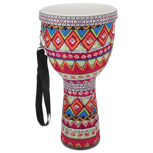 LRXIYODE Leichte Afrikanische Djembe Trommel für Handgefertigte Stimmfreie Handtrommel mit Traditionellem Design für Junge Mädchen und Anfänger LRXIYODE Leichte Afrikanische Djembe Trommel für Handgefertigte Stimmfreie Handtrommel mit Traditionellem Design für Junge Mädchen und Anfänger von LRXIYODE