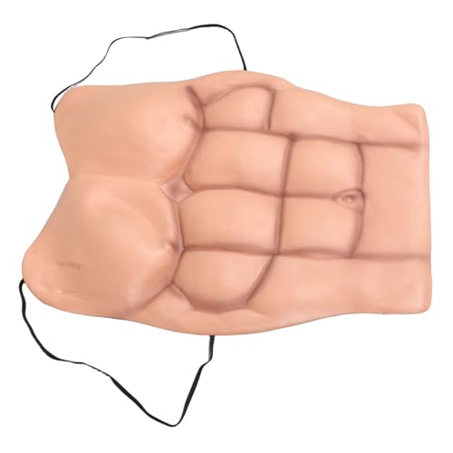 LRXIYODE Leichtes Komfortables Fake Muscle Kostüm mit Realistischem Muskel Design für Männer Lustiges Cosplay Brustmuskel Outfit Einfach Anzuziehen für Fasching Festivals und Rollenspiele LRXIYODE Leichtes Komfortables Fake Muscle Kostüm mit Realistischem Muskel Design für Männer Lustiges Cosplay Brustmuskel Outfit Einfach Anzuziehen für Fasching Festivals und Rollenspiele von LRXIYODE