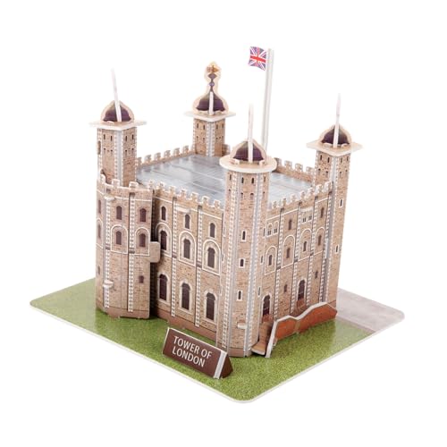LRXIYODE London Tower Puzzle Puzzle Berühmtes Gebäude Lernspielzeug DIY Modellbau Glatte Kanten Sicher Robustes Material Wohnkultur LRXIYODE London Tower Puzzle Puzzle Berühmtes Gebäude Lernspielzeug DIY Modellbau Glatte Kanten Sicher Robustes Material Wohnkultur von LRXIYODE