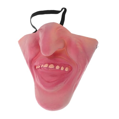 LRXIYODE Creepy Cosplay Halbmaske Für Halloween Lustige Kostüm Maske Für Karneval Maskerade Und Themenpartys Bequemer Sitz Und Lebendige Farben LRXIYODE Creepy Cosplay Halbmaske Für Halloween Lustige Kostüm Maske Für Karneval Maskerade Und Themenpartys Bequemer Sitz Und Lebendige Farben von LRXIYODE