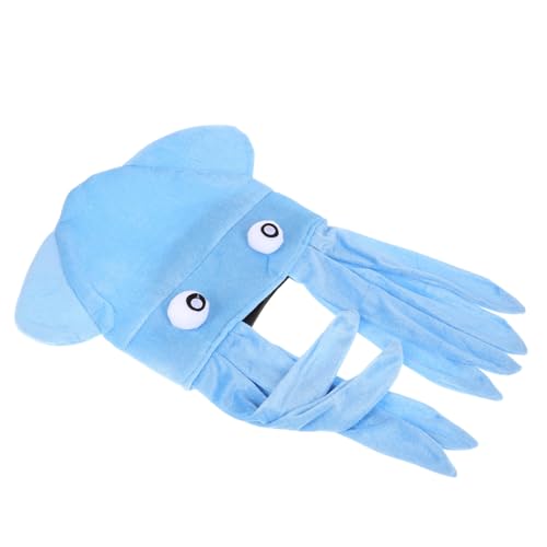 LRXIYODE Lustiger Octopus Hut Halloween für Erwachsene und Weiches Hautfreundliches Material Einzigartiges Design als Foto Requisite und Kostüm Zubehör von LRXIYODE